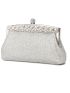 Rhinestone Decor Square Bag