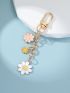 Flower Decor Bag Charm