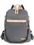 Color Block Functional Backpack