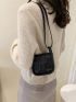 Mini Embossed Detail Square Bag