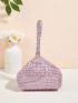 Mini Rhinestone Decor Evening Bag