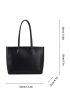 Stitch Detail Shoulder Tote Bag