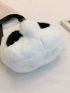 Mini Panda Design Fuzzy Novelty Bag