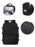 Release Buckle Decor Functional Backpack