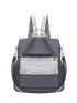 Two Tone Zip Front Backpack