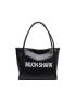 Letter Print Shoulder Tote Bag