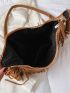 Fringe Decor Hobo Bag