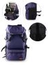 Release Buckle Decor Functional Backpack