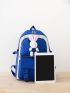 4pcs Rabbit Decor Functional Backpack Set