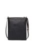 Minimalist Square Bag Small Zipper Black