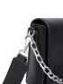 Mini Chain Decor Flap Square Bag