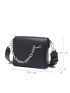 Mini Chain Decor Flap Square Bag