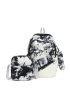 3pcs Brush Pattern Functional Backpack Set