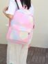 3pcs Tie Dye Functional Backpack Set