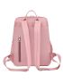 Drawstring & Ruched Detail Functional Backpack