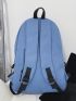 Drawstring Detail Functional Backpack