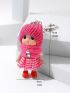 Cartoon Doll Design Bag Charm Keychain Perfect for Women's Handbags & School Bags