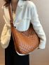 Minimalist Quilted Hobo Bag