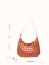 Minimalist Quilted Hobo Bag