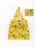 Cactus Pattern Shopper Bag