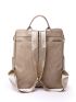 Bow Decor Zip Front Functional Backpack