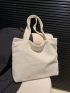 Minimalist Double Handle Shopper Bag