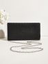 Mini Glitter Flap Chain Square Bag