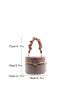 Mini Rhinestone Decor Chain Bucket Bag