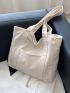 Pocket Front Shopper Bag