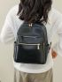 Multi Zipper Functional Backpack