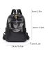 Multi Zipper Functional Backpack