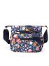 Floral Pattern Square Bag