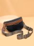 Mini Letter Detail Waist Bag