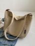 Pocket Front Hobo Bag