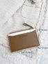 Two Tone Letter Embossed Card Holder