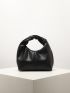 Minimalist Top Handle Hobo Bag