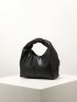 Minimalist Top Handle Hobo Bag