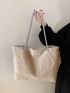 Vintage Design Shoulder Tote Bag