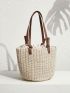 Minimalist Straw Bag