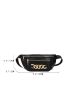 Chain Decor Zip Front Waist Bag