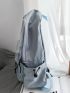 Drawstring Design Functional Backpack