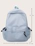 Drawstring Design Functional Backpack