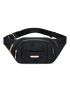 Floral Embroidered Metal Detail Fanny Pack