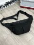 Zip Front Waist Bag