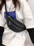 Zip Front Waist Bag