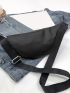 Zip Front Waist Bag