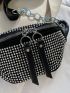 Studded Decor Waist Bag