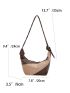 Mini Two Tone Hobo Bag