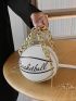 Mini Basketball Design Circle Bag