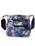 Floral Pattern Square Bag